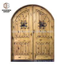 2018 new arrival front door styles pictures glass decorative door for entry gate 2 panel arch interior door